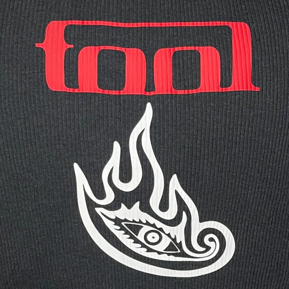 Tool Band Unisex Cropped Tank - Picture 2 of 4